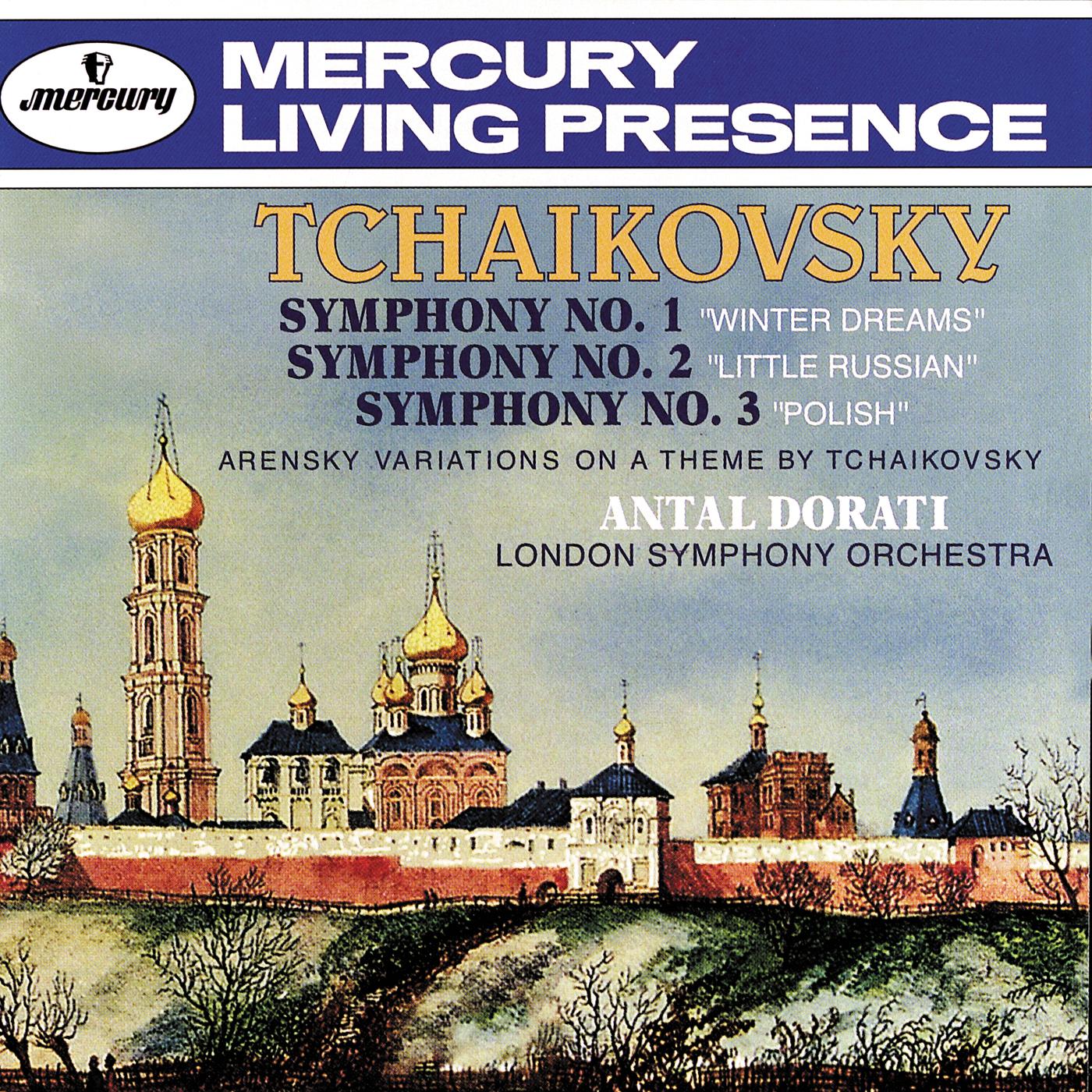 Постер альбома Tchaikovsky: Symphonies Nos.1-3/Arensky: Variations on a Theme by Tchaikovsky