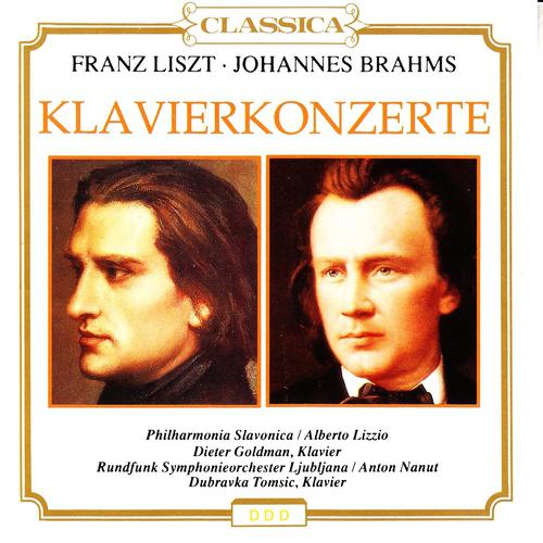 Постер альбома Franz Liszt, Johannes Brahms : Klavierkonzerte