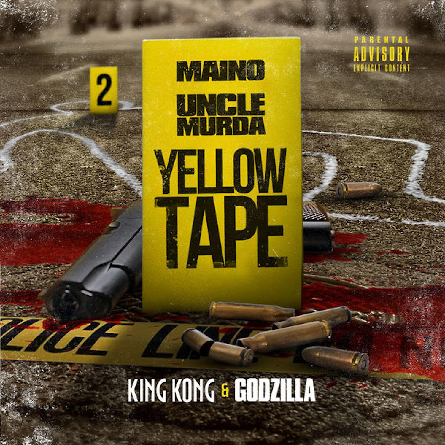 Постер альбома Yellow Tape: King Kong & Godzilla