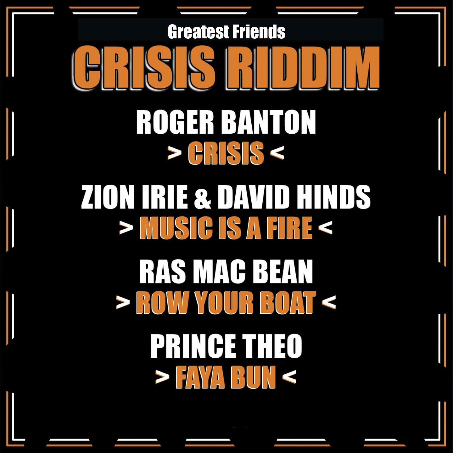 Постер альбома Crisis Riddim