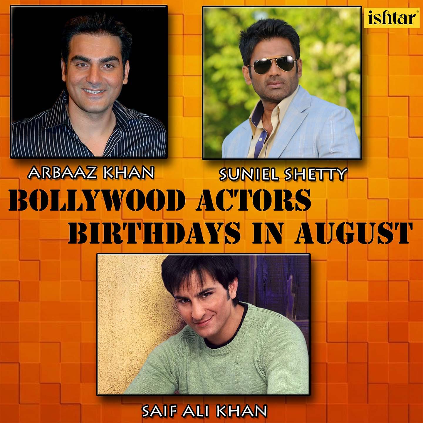 Постер альбома Bollywood Actors Birthdays in August