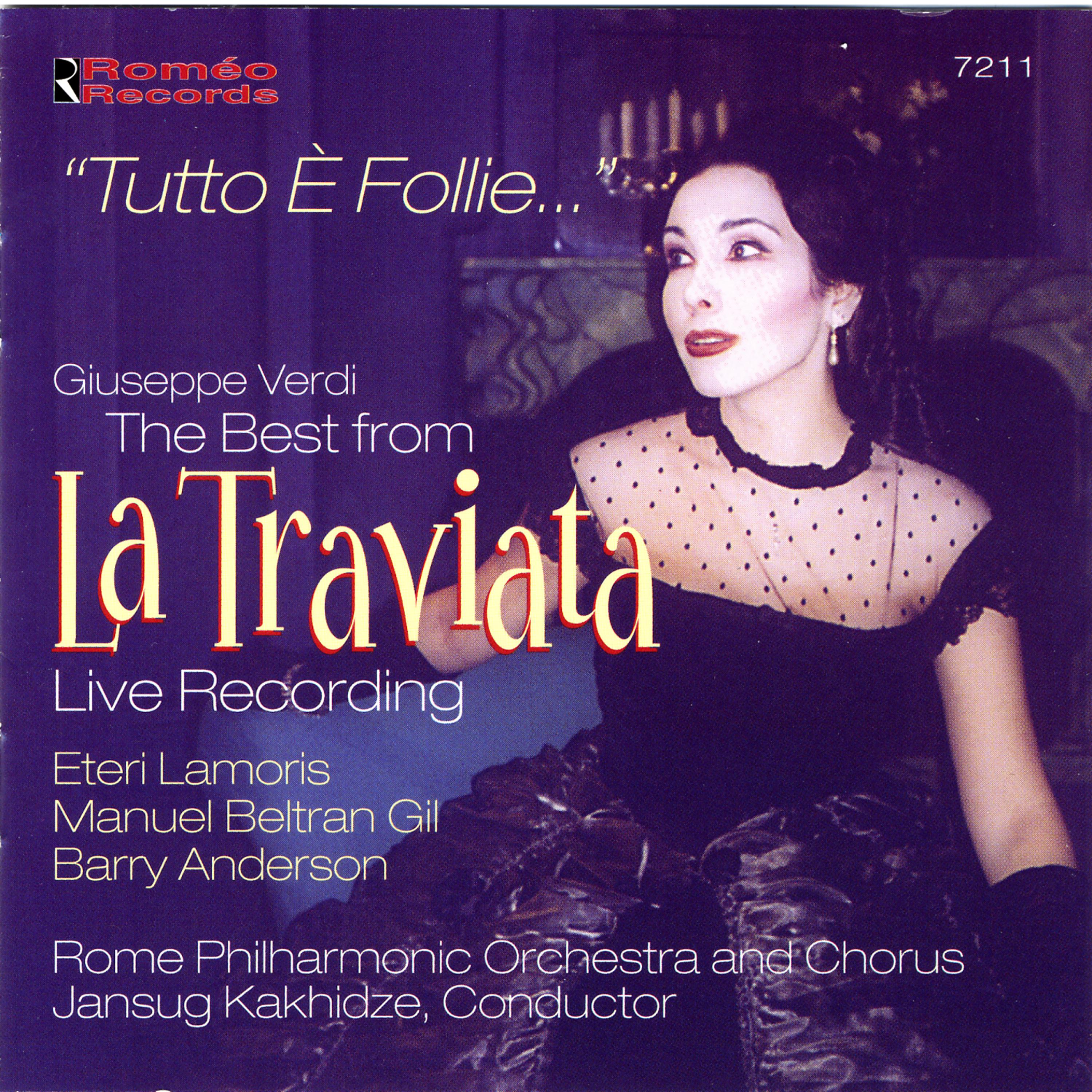 Постер альбома Verdi: The Best From "La Traviata"