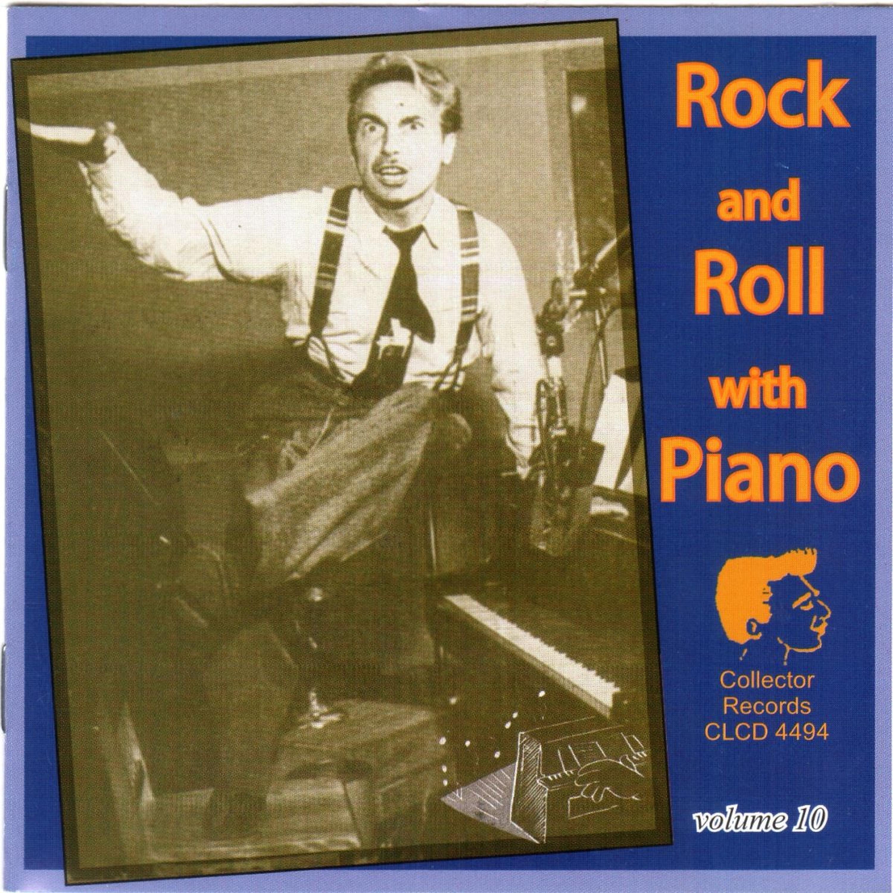 Постер альбома Rock & Roll with Piano, Vol. 10