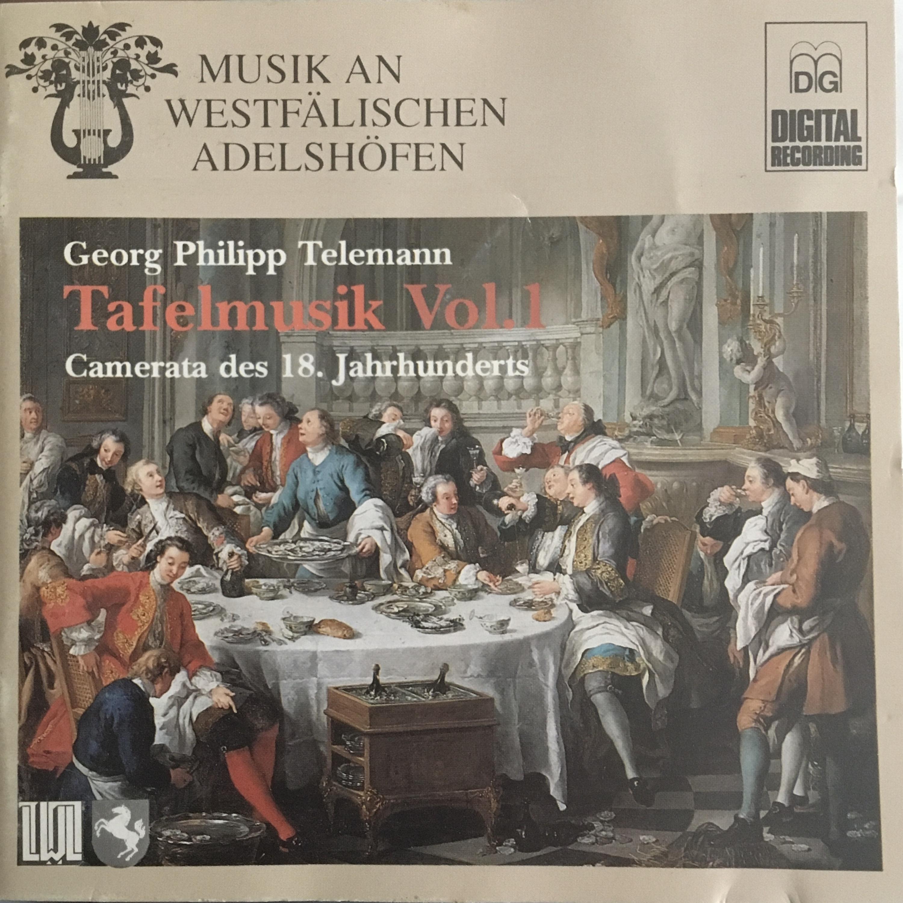 Постер альбома Georg Philipp Telemann: Tafelmusik, Vol. 1