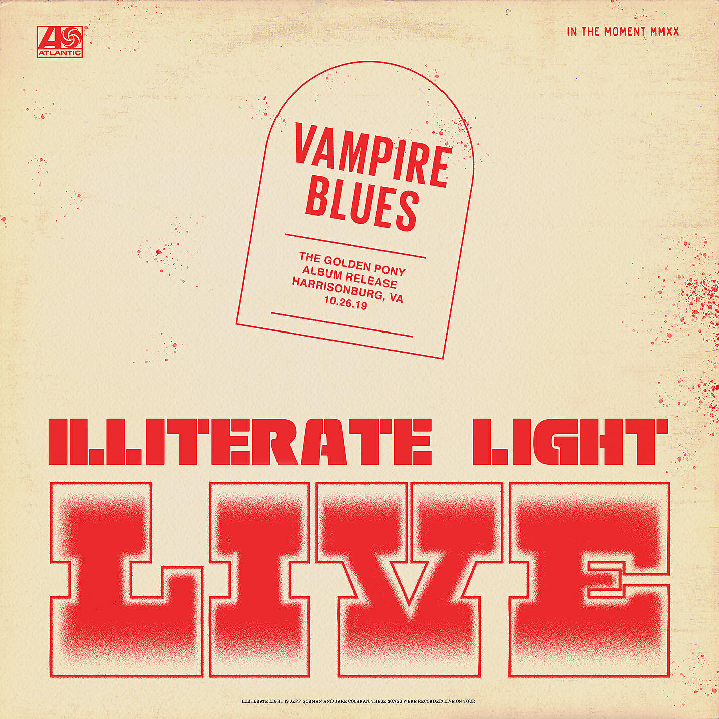 Illiterate Light - Vampire Blues (Live at The Golden Pony)