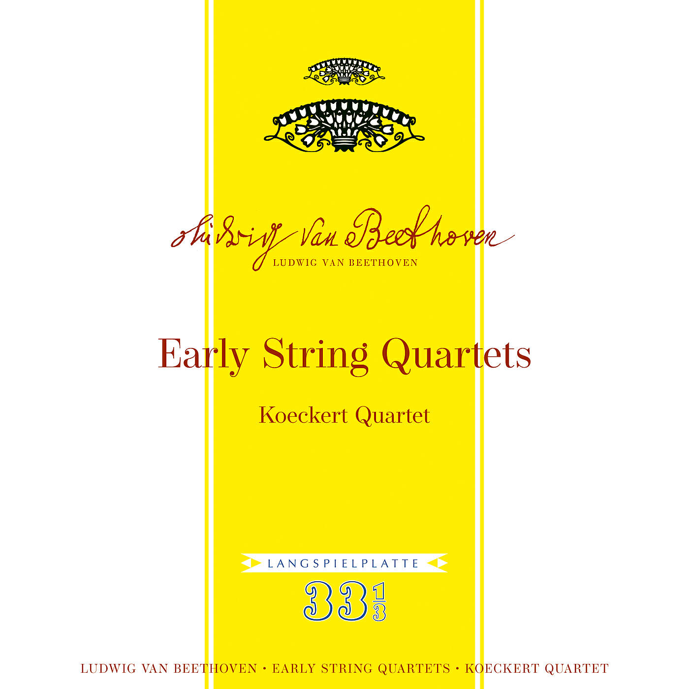 Koeckert Quartet - Beethoven: String Quartet No. 1 in F Major, Op. 18 No. 1 - I. Allegro con brio