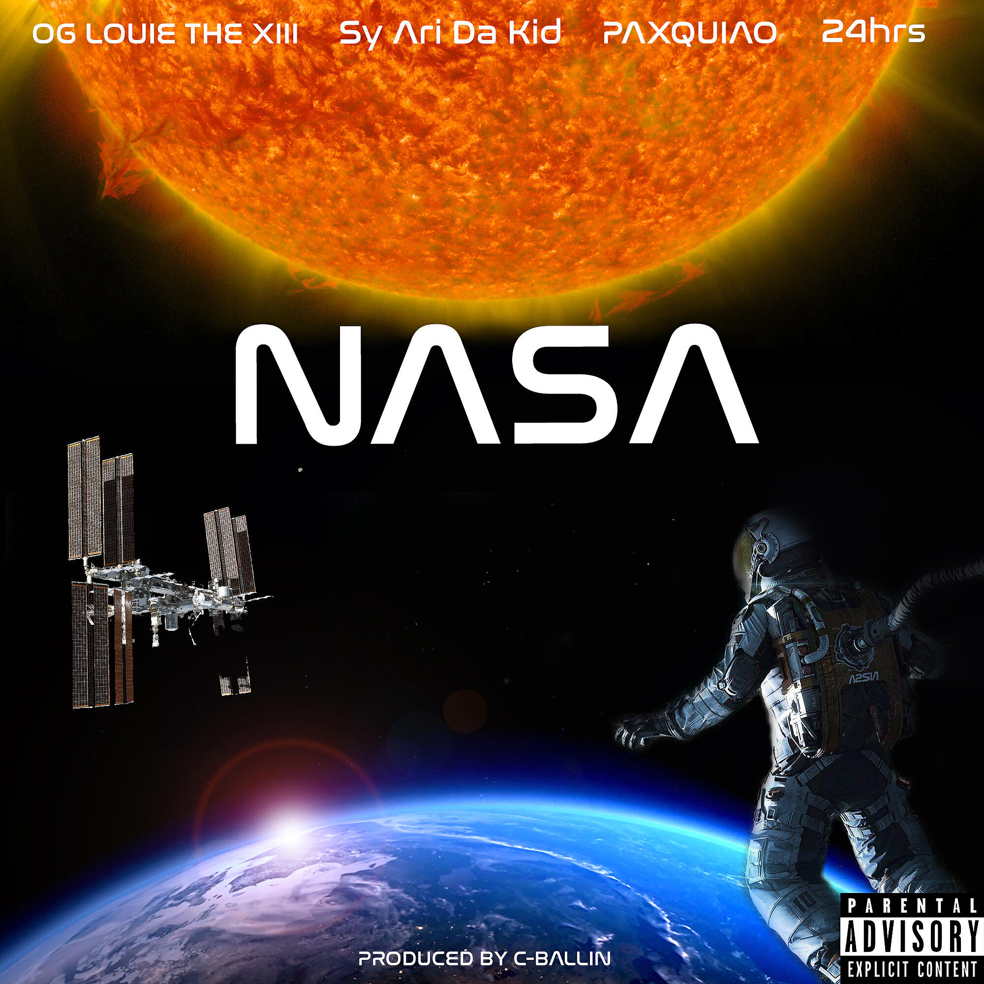 OG Louie The XIII - NASA (feat. Sy Ari Da Kid, Paxquiao & 24hrs)