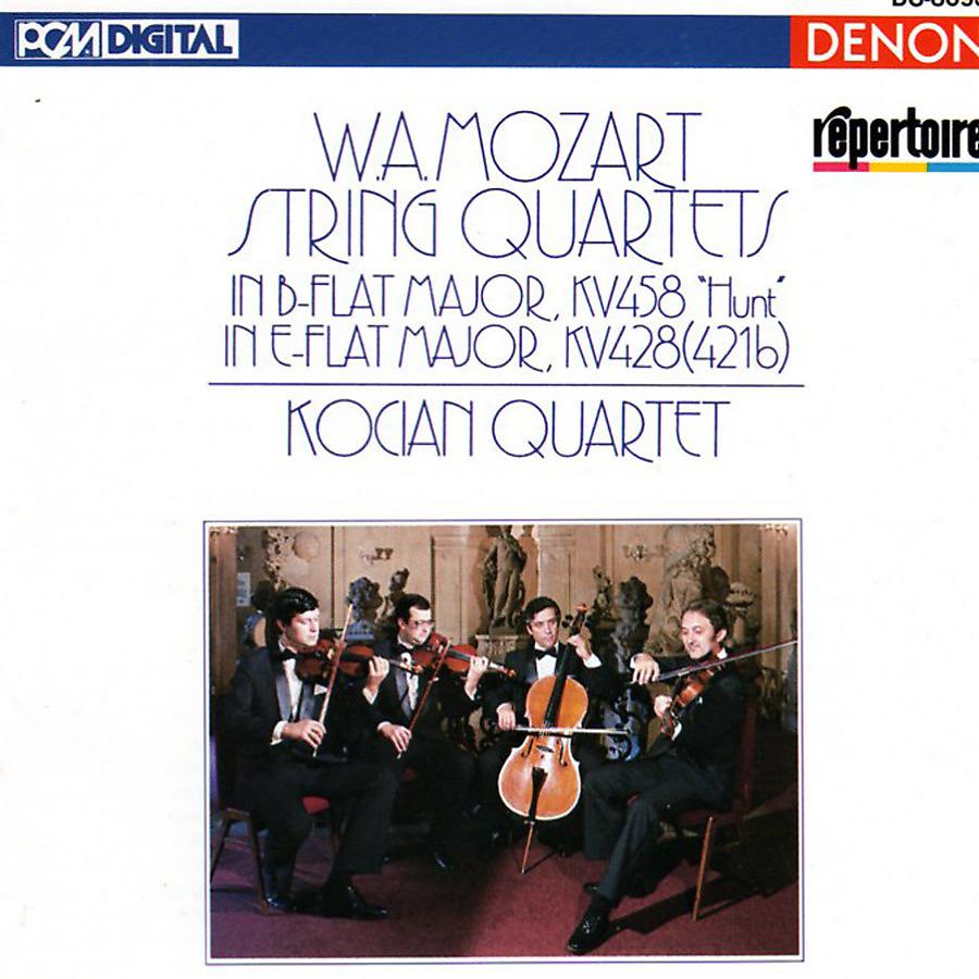 Постер альбома W.A. Mozart: String Quartets