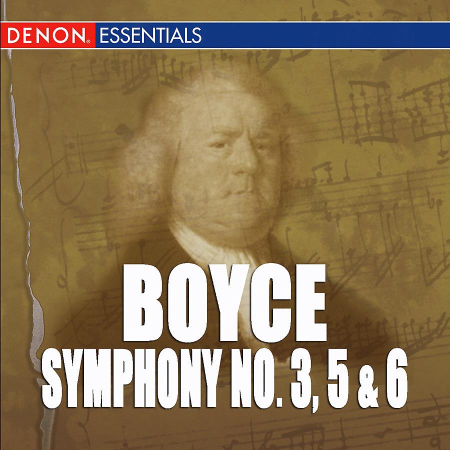 Постер альбома Boyce: Symphonies 3, 5 & 6