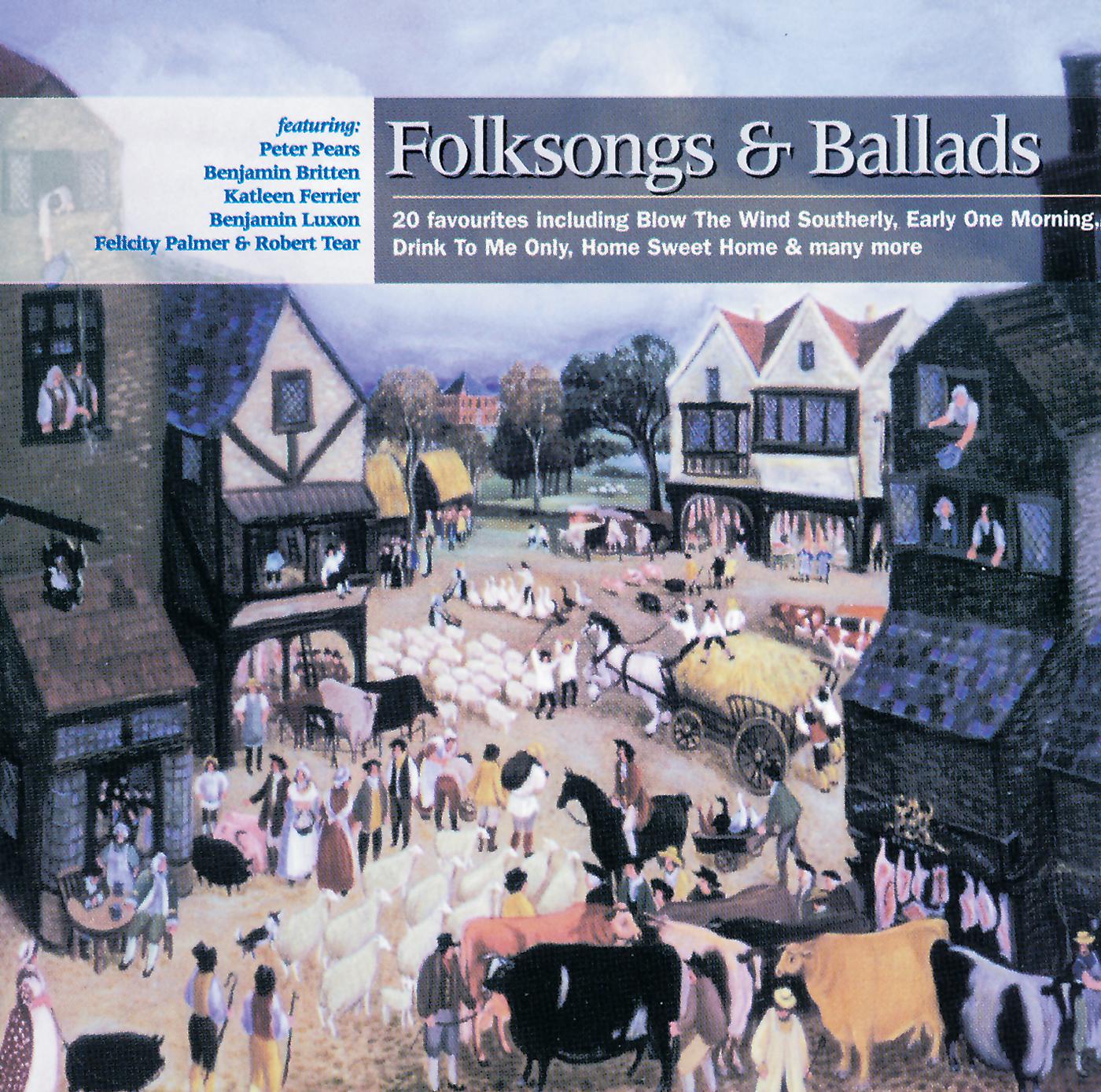 Постер альбома Britten: Folksongs and Ballads