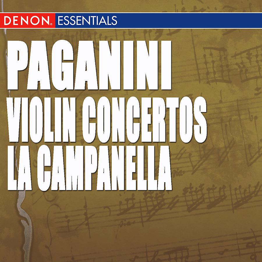 Постер альбома Paganini: Violin Concertos Nos. 1 & 2, "La Campanella"