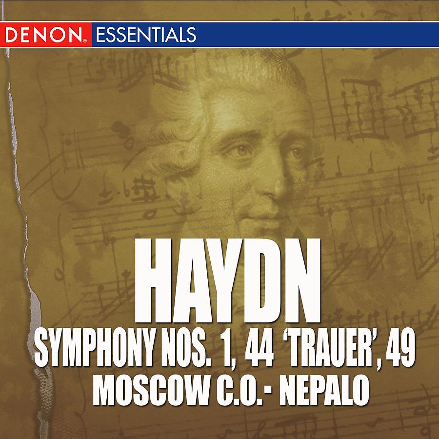 Постер альбома Haydn: Symphony Nos. 1, 44 'Trauer' & 49