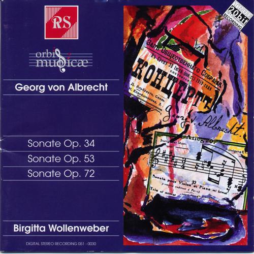 Постер альбома Georg von Albrecht: Piano Sonatas