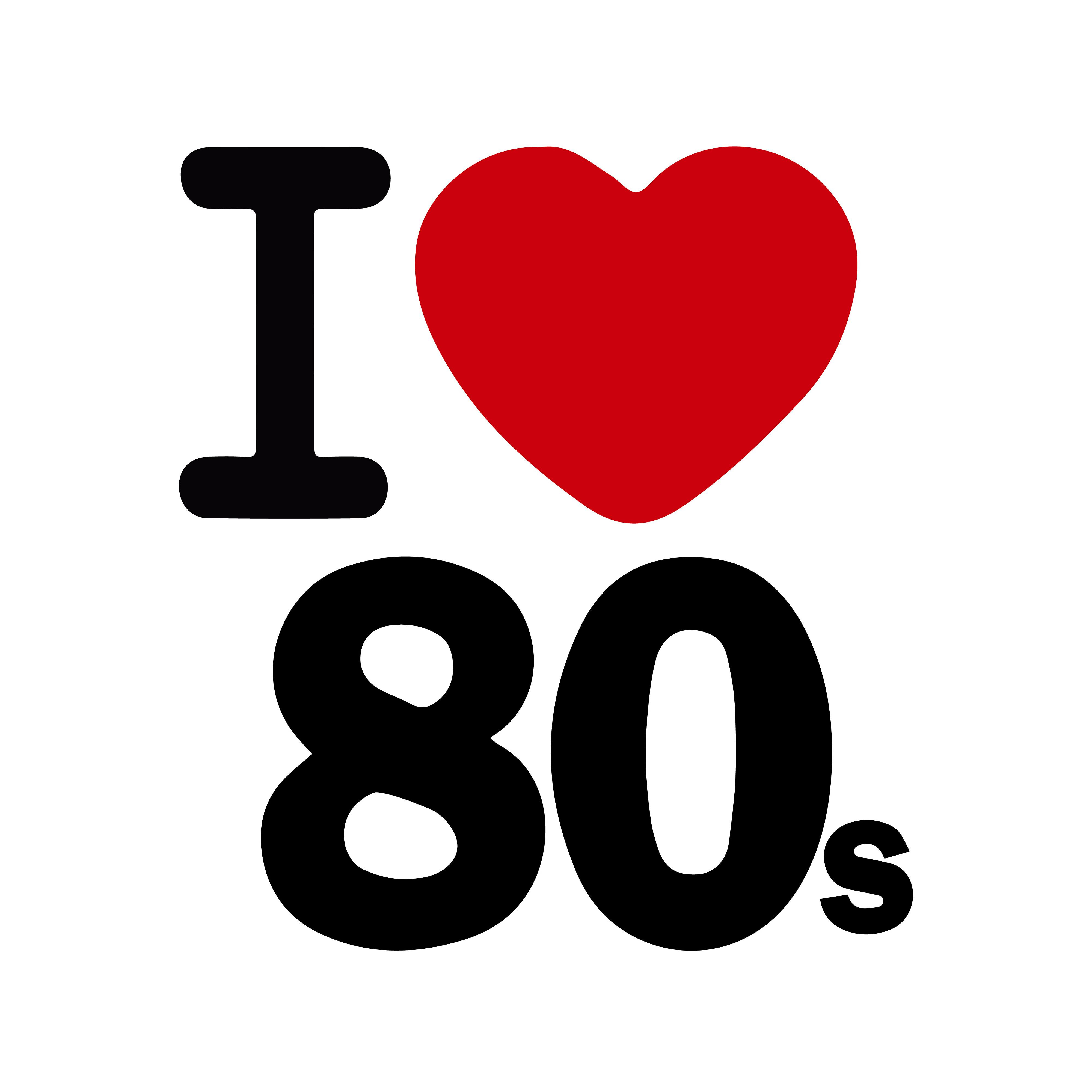 Постер альбома I Love 80s