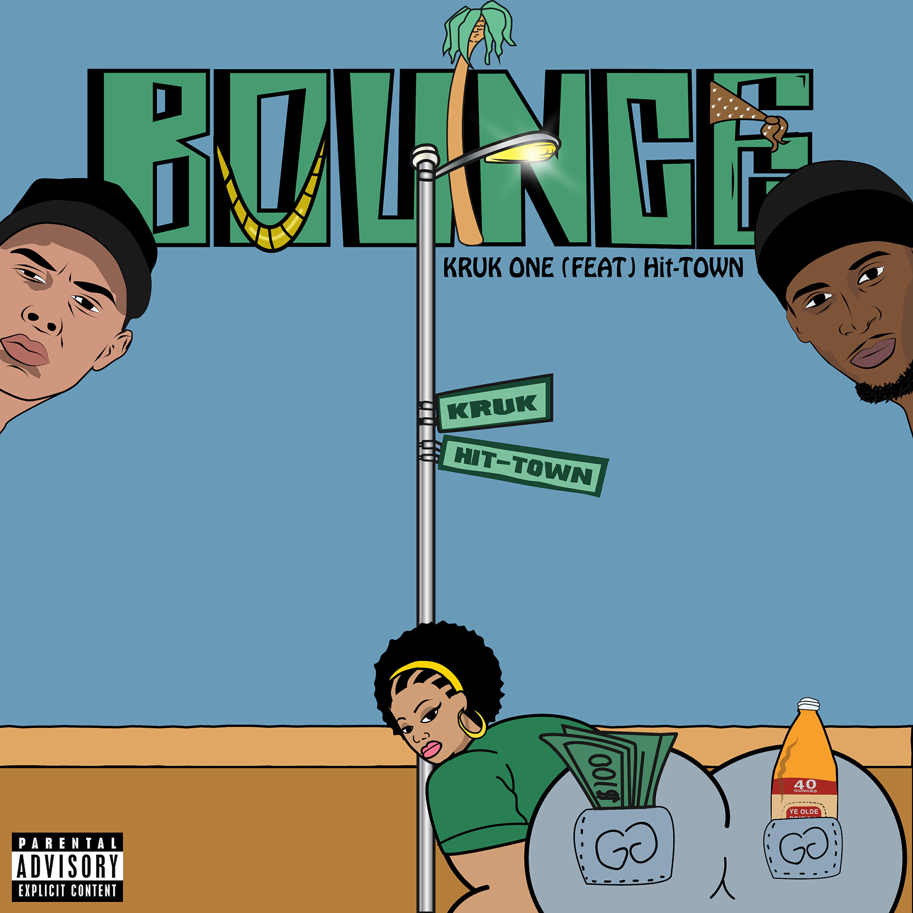 Kruk One - Bounce (feat. Hit-Town)