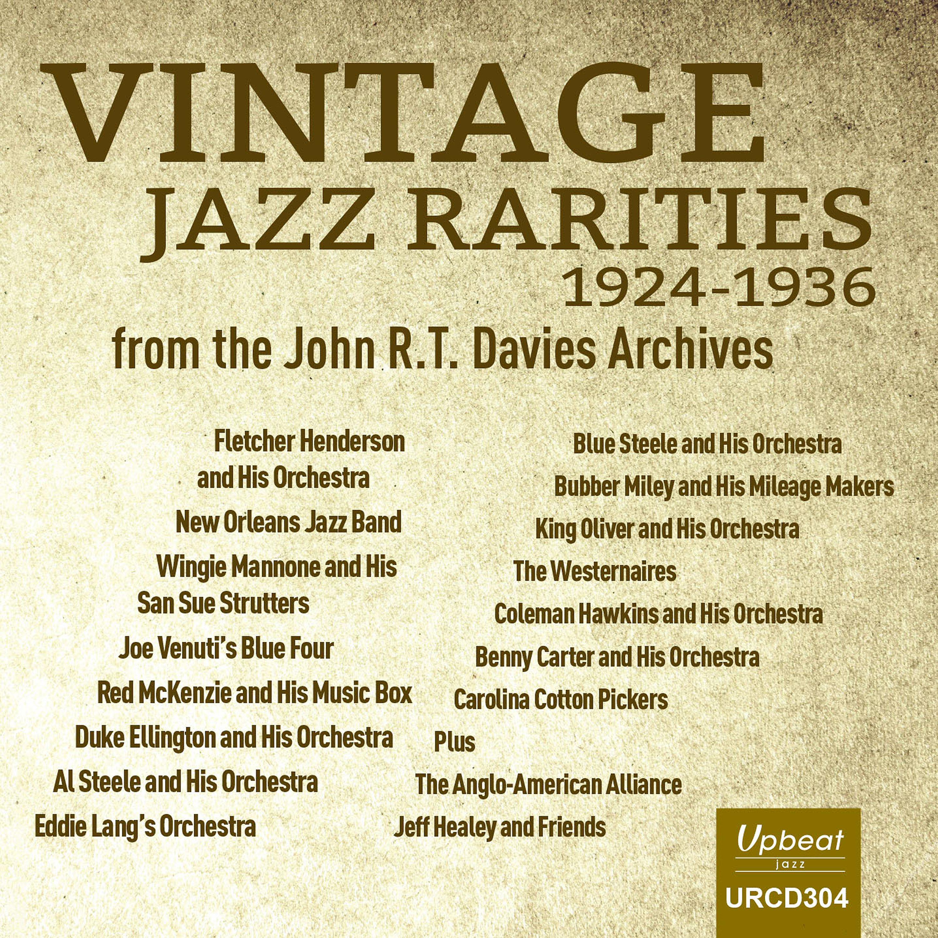 Постер альбома Vintage Jazz Rarities 1924-1936