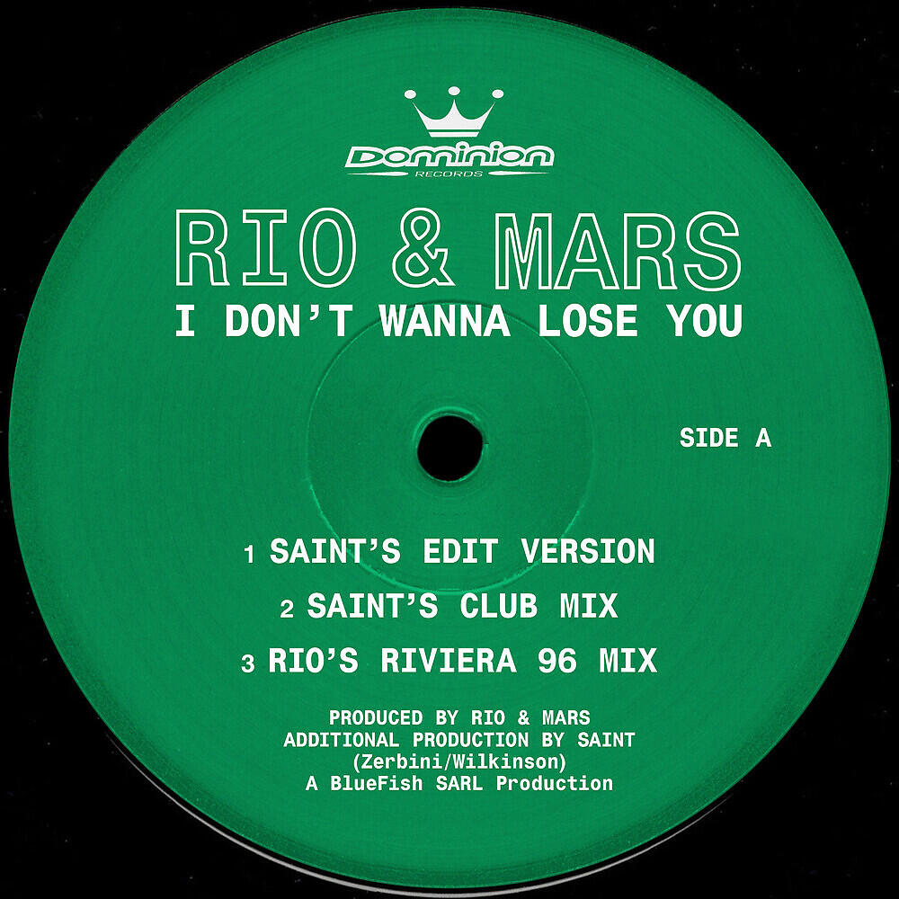 RIO - I Don't Wanna Lose You (Saint's Radio Edit)