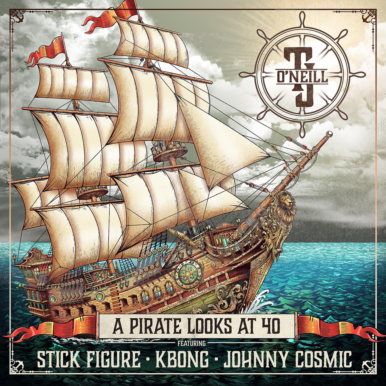 Постер альбома A Pirate Looks at 40 (feat. Stick Figure, KBong & Johnny Cosmic)