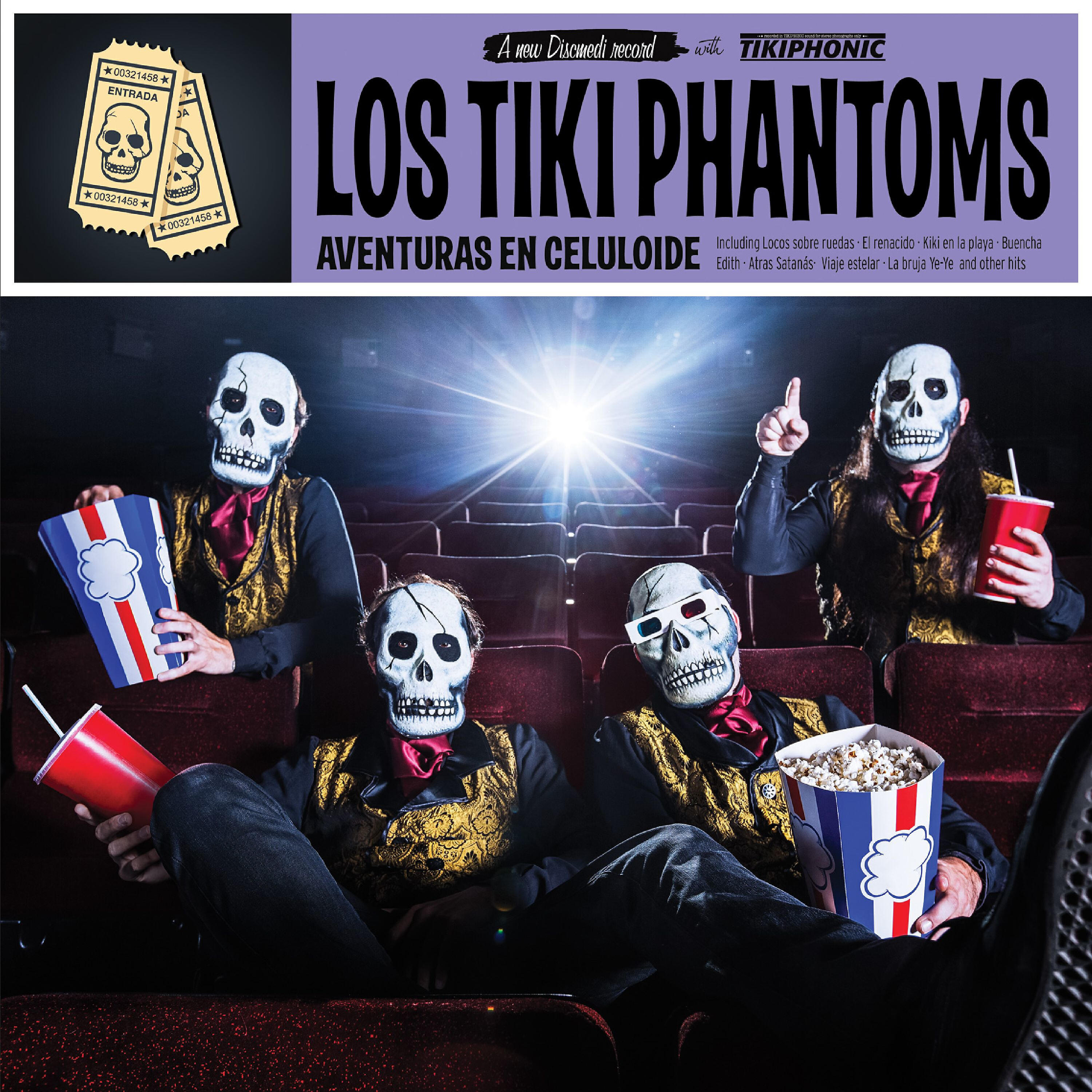 Los Tiki Phantoms - Locos Sobre Ruedas