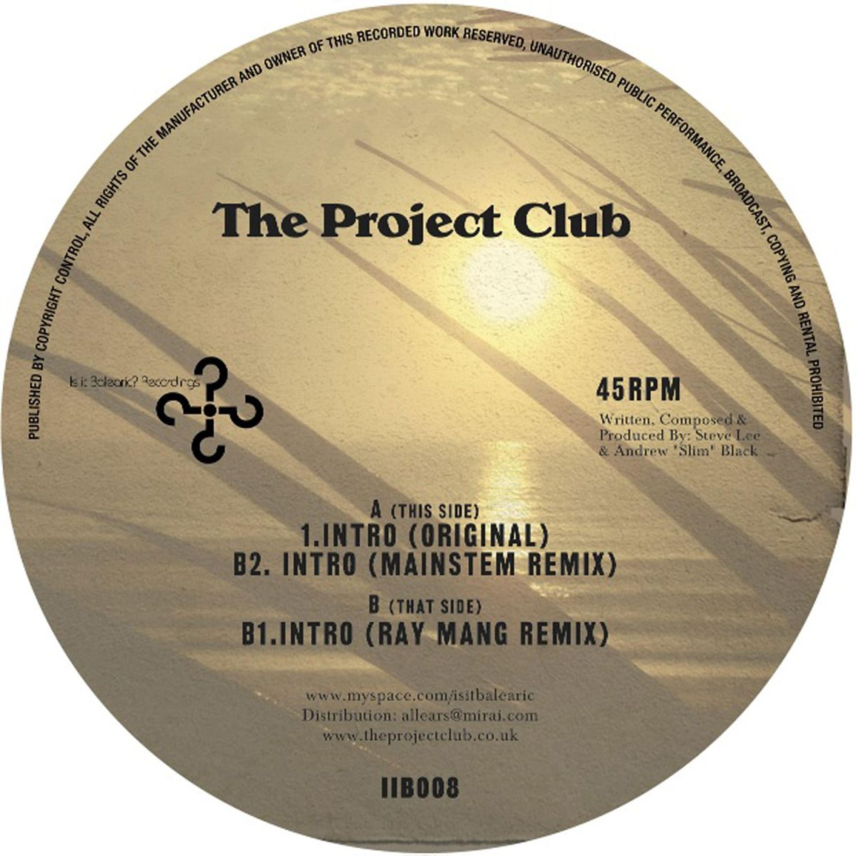 Постер альбома The Project Club