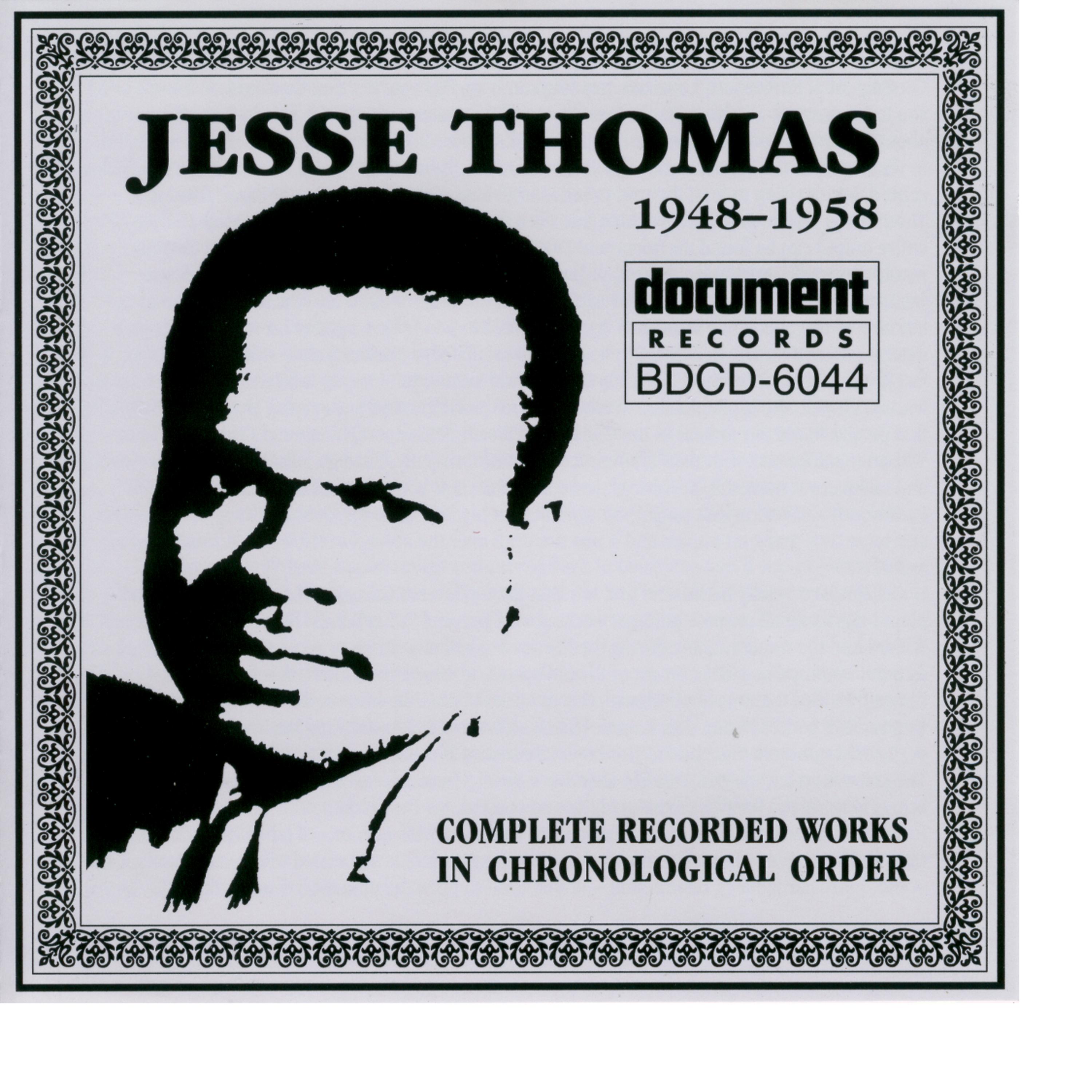 Постер альбома Jesse Thomas 1948 - 1958