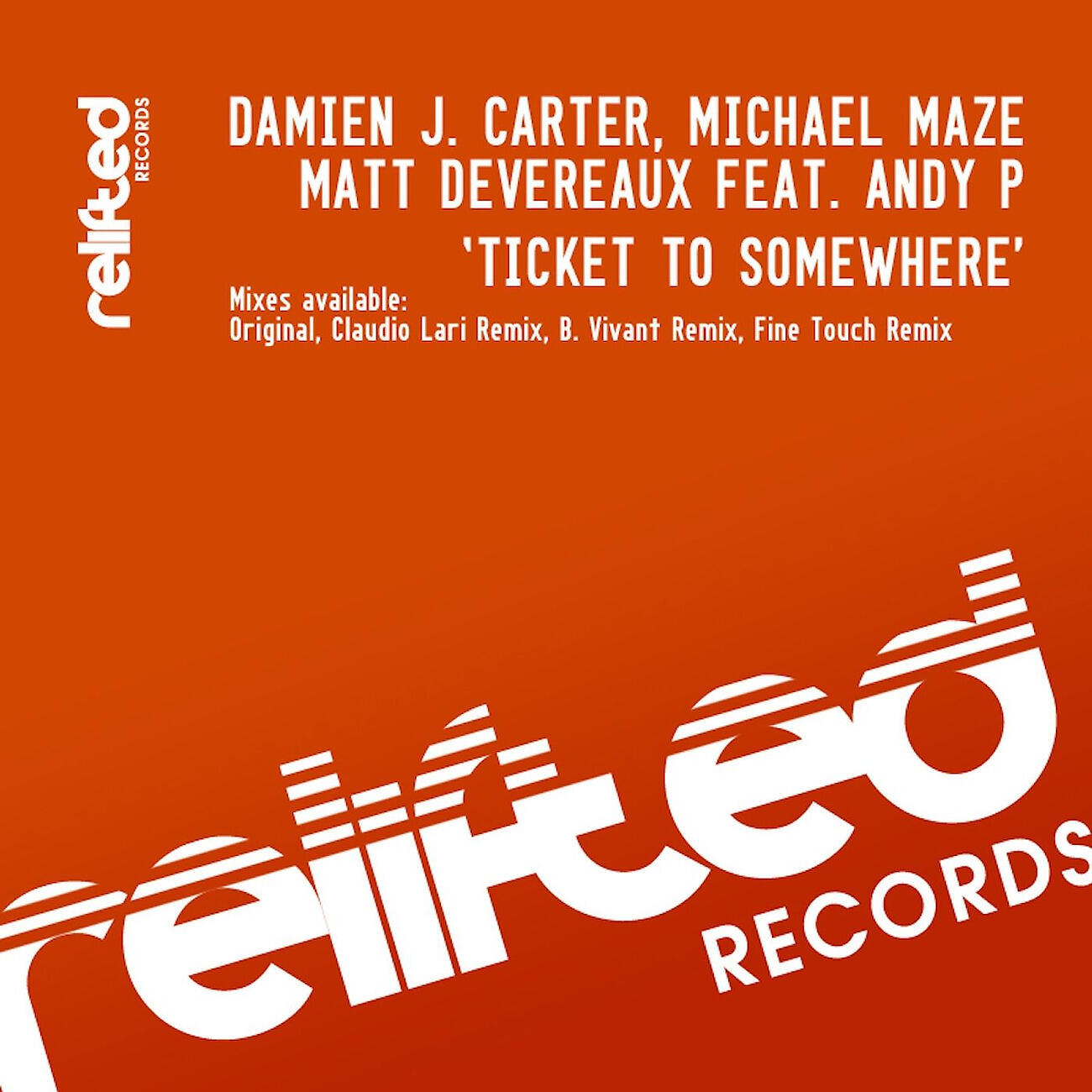 Damien J Carter - Ticket to Somewhere (B. Vivant Remix)