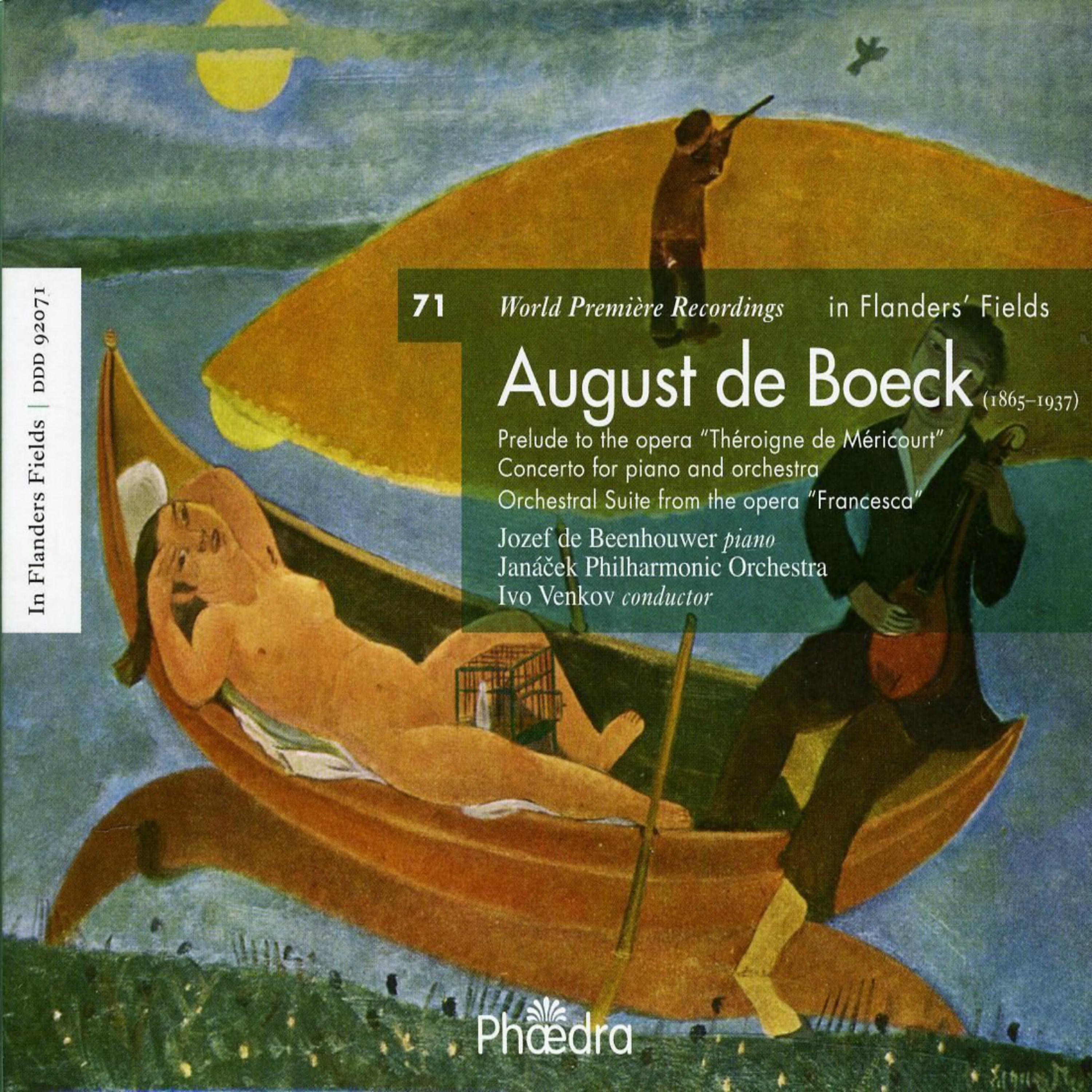 Постер альбома In Flanders' Fields Vol. 71: Music of August De Boeck