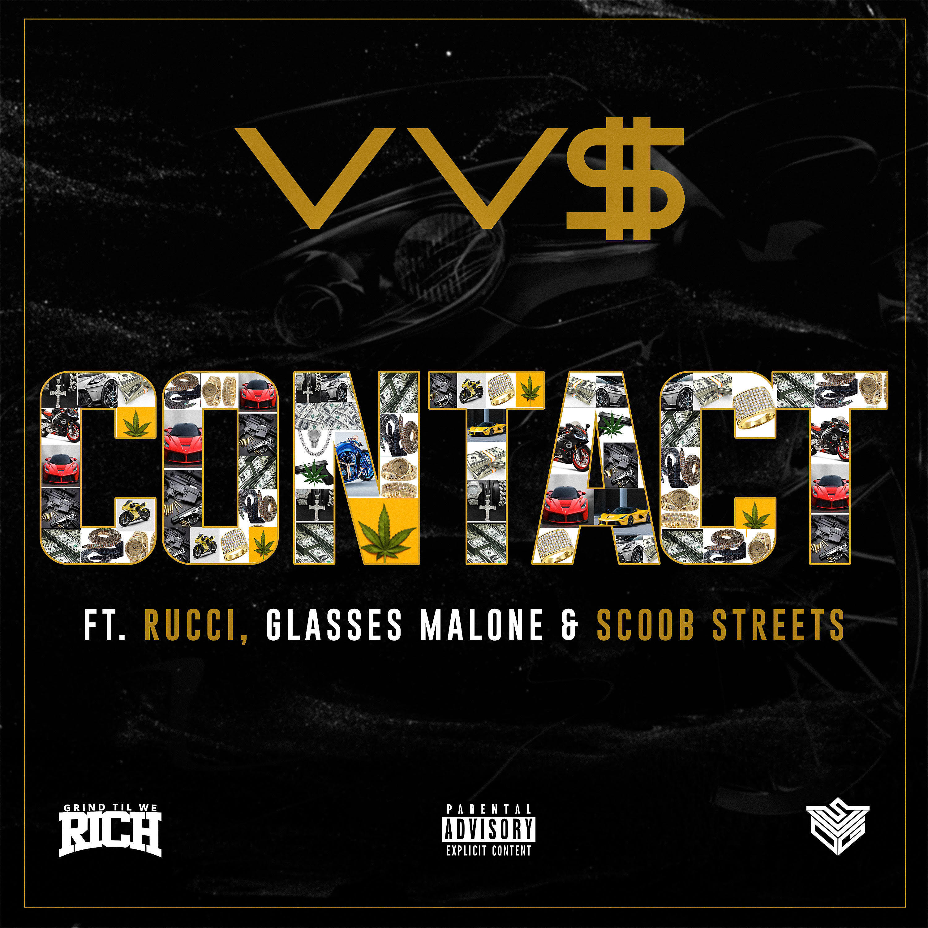 VV$ - Contact (feat. Rucci, Glasses Malone & Scoob Streets)