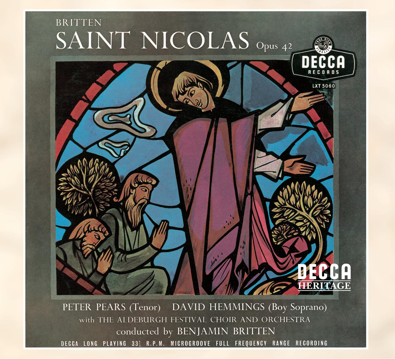 Постер альбома Britten: St.Nicolas, Op.42