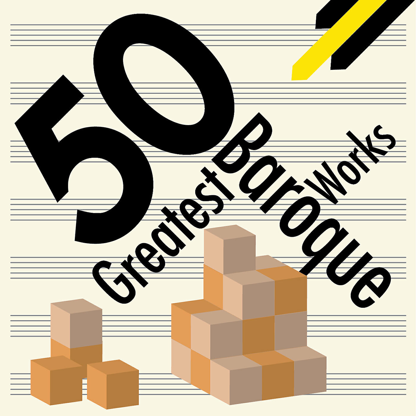 Постер альбома 50 Greatest Baroque Works