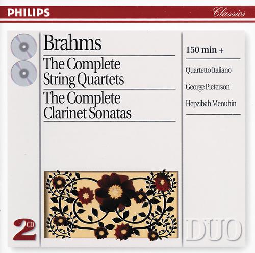 Постер альбома Brahms: The Complete String Quartets/Clarinet Sonatas