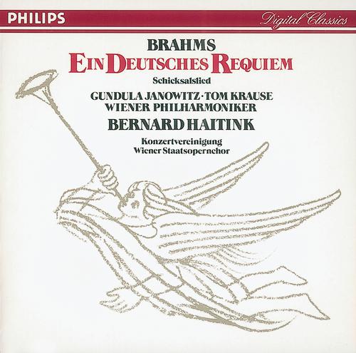 Постер альбома Brahms: Ein Deutsches Requiem/Schicksalslied
