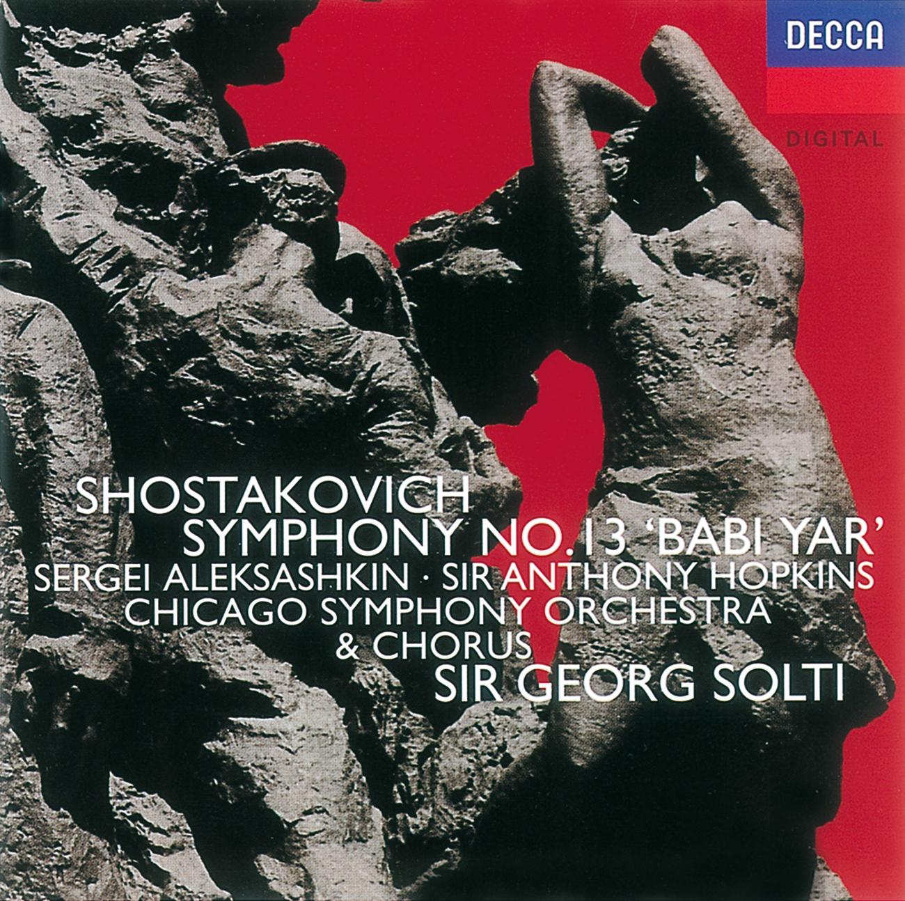 Постер альбома Shostakovich: Symphony No.13/Yevtushenko: Poems