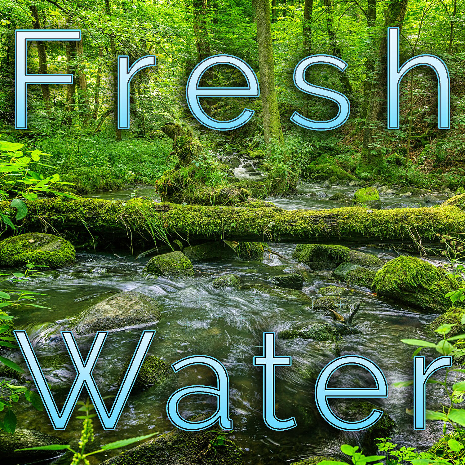 Water Nature Society - Fresh Water, Mountain Stream (feat. Zen Meditations from a Sleeping Buddha)