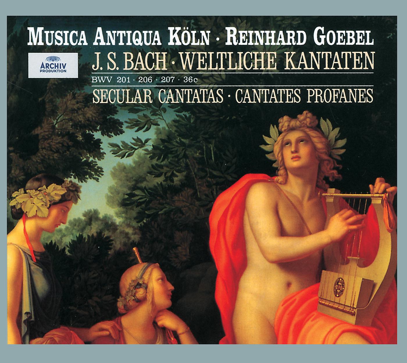 Постер альбома Bach: Secular Cantatas, BWV 36c, 201, 206, 207, Quodlibet BWV 524