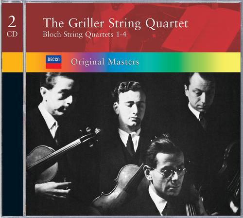 Постер альбома Bloch: String Quartets