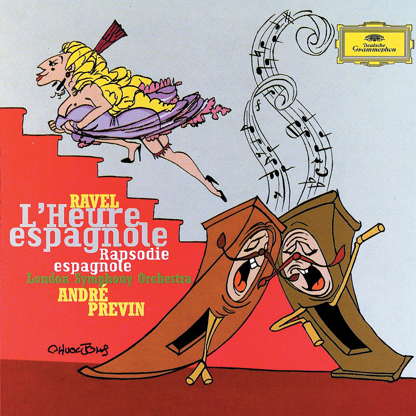 Постер альбома Ravel: L'Heure Espagnole; Rapsodie Espagnole
