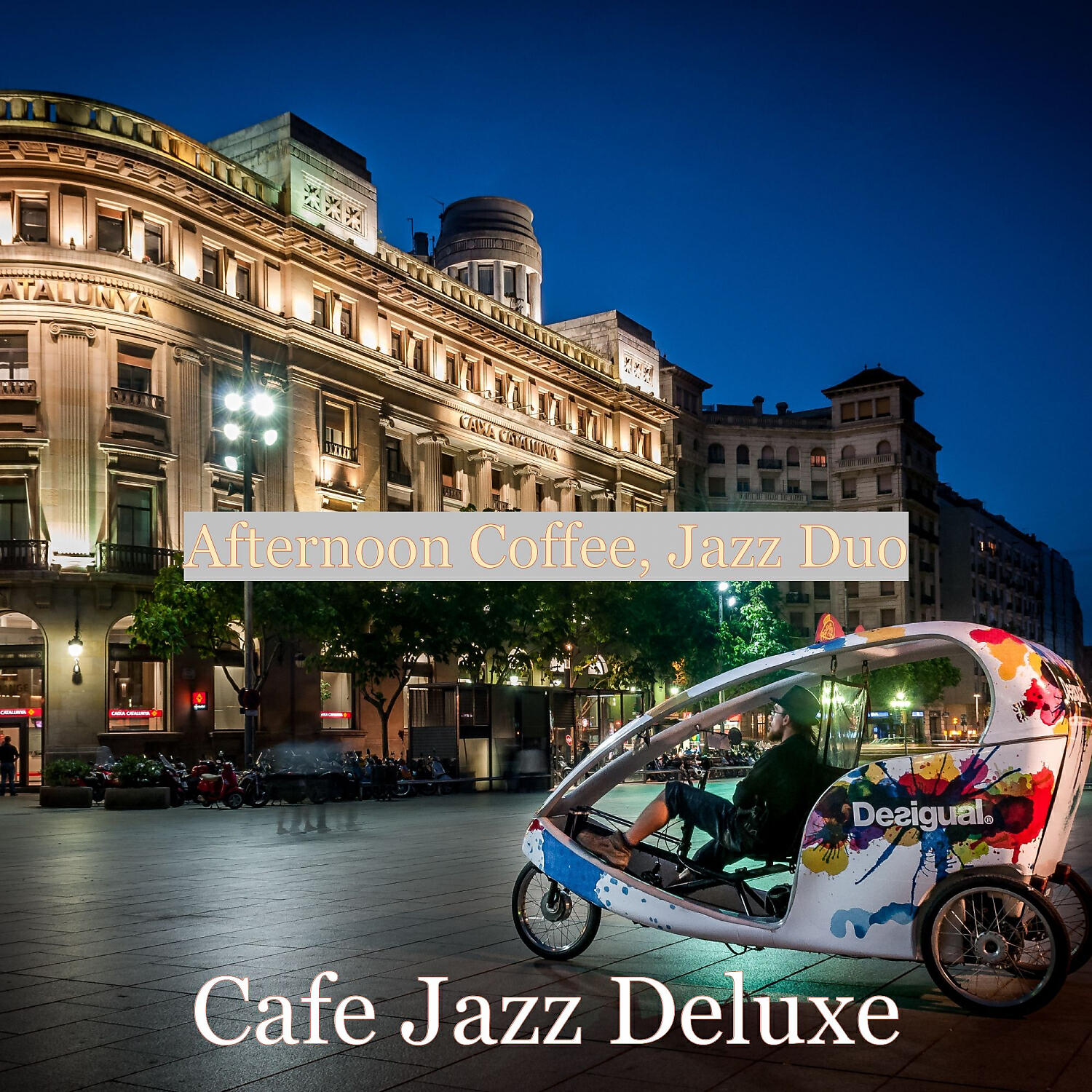 Cafe Jazz Deluxe - Simple Backdrop for Telecommuting