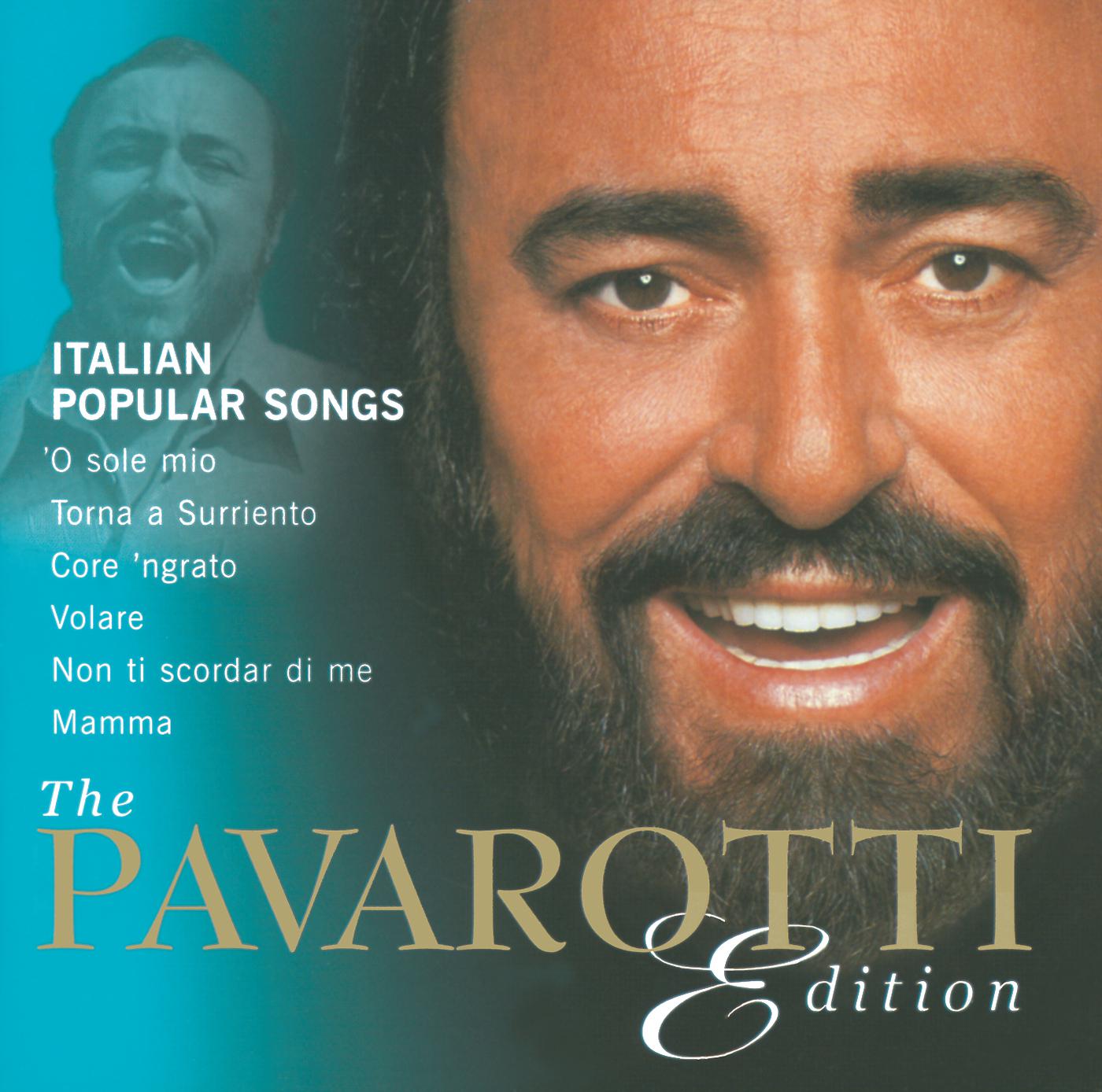 Постер альбома The Pavarotti Edition, Vol.10: Italian Popular Songs