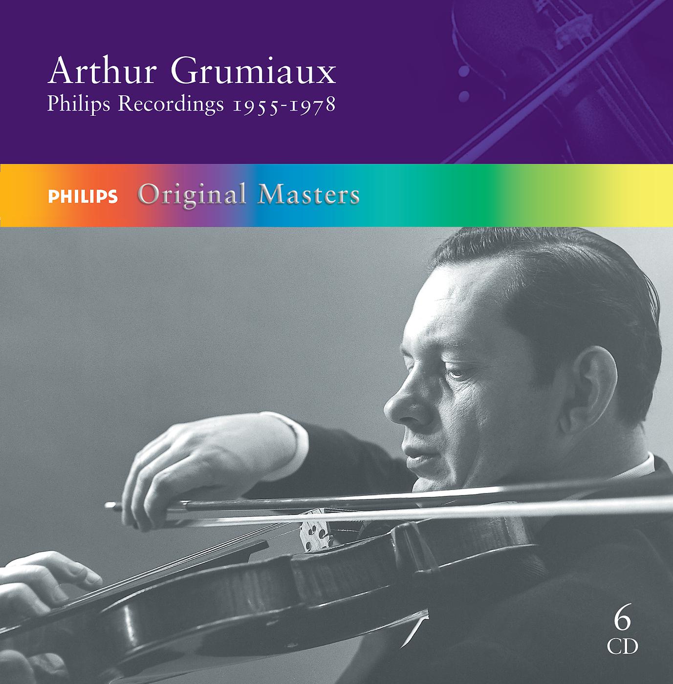 Arthur Grumiaux - J.S. Bach: Sonata for Violin and Harpsichord No.5 in F minor, BWV 1018 - 3. Adagio