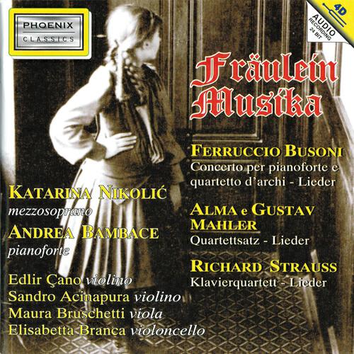 Katarina Nikolic - Alma Maria Mahler : Fünf lieder : In meines Vaters Garten