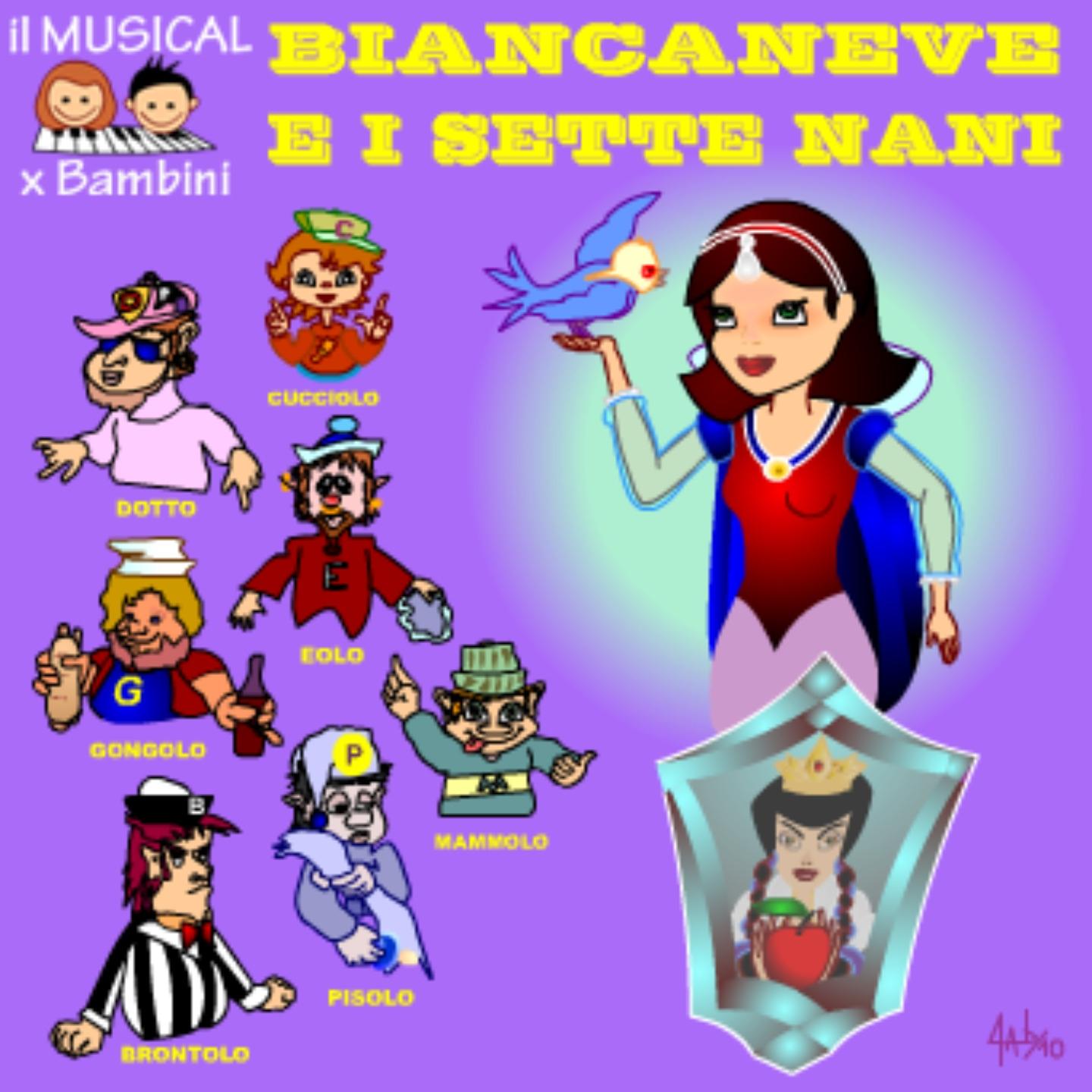 Постер альбома Biancaneve e i sette nani