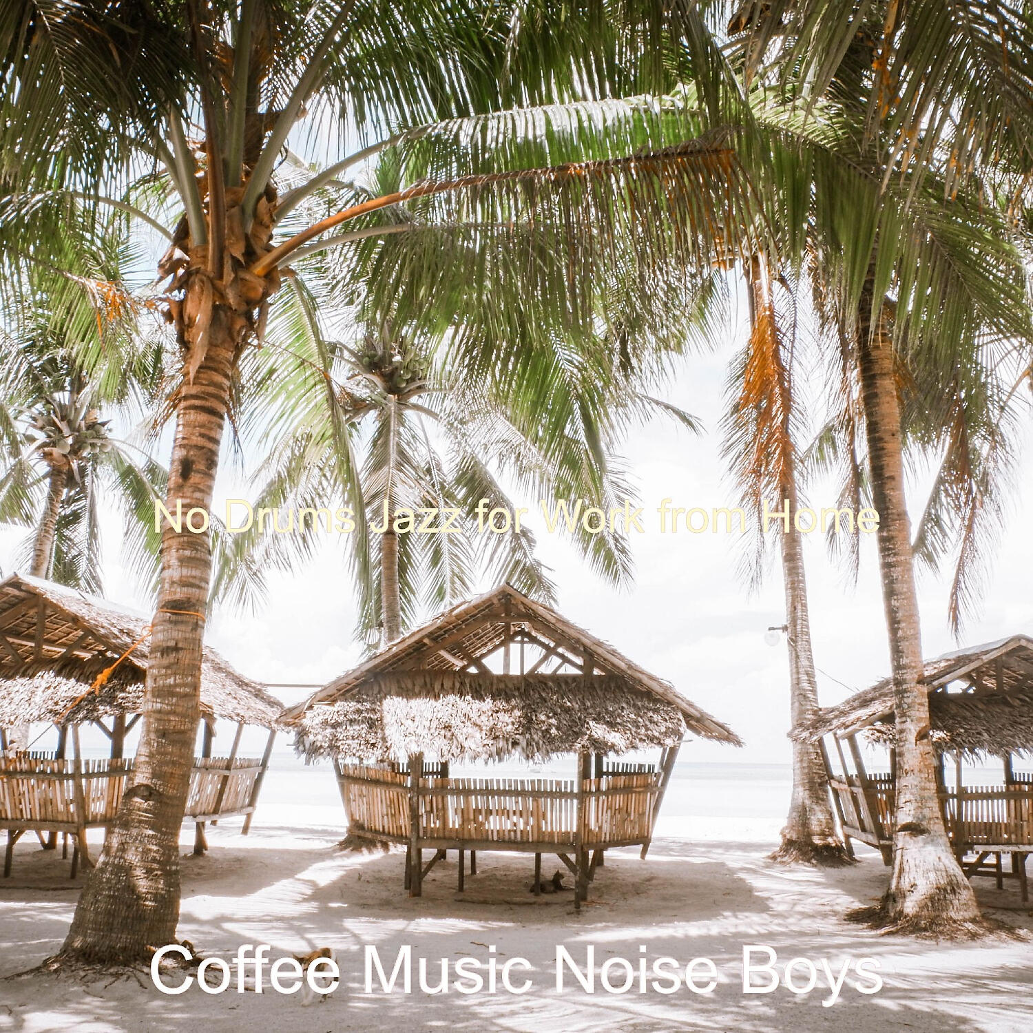 Coffee Music Noise Boys - Backdrop for Staying Focused - Jazz Guitar and Tenor Saxophone