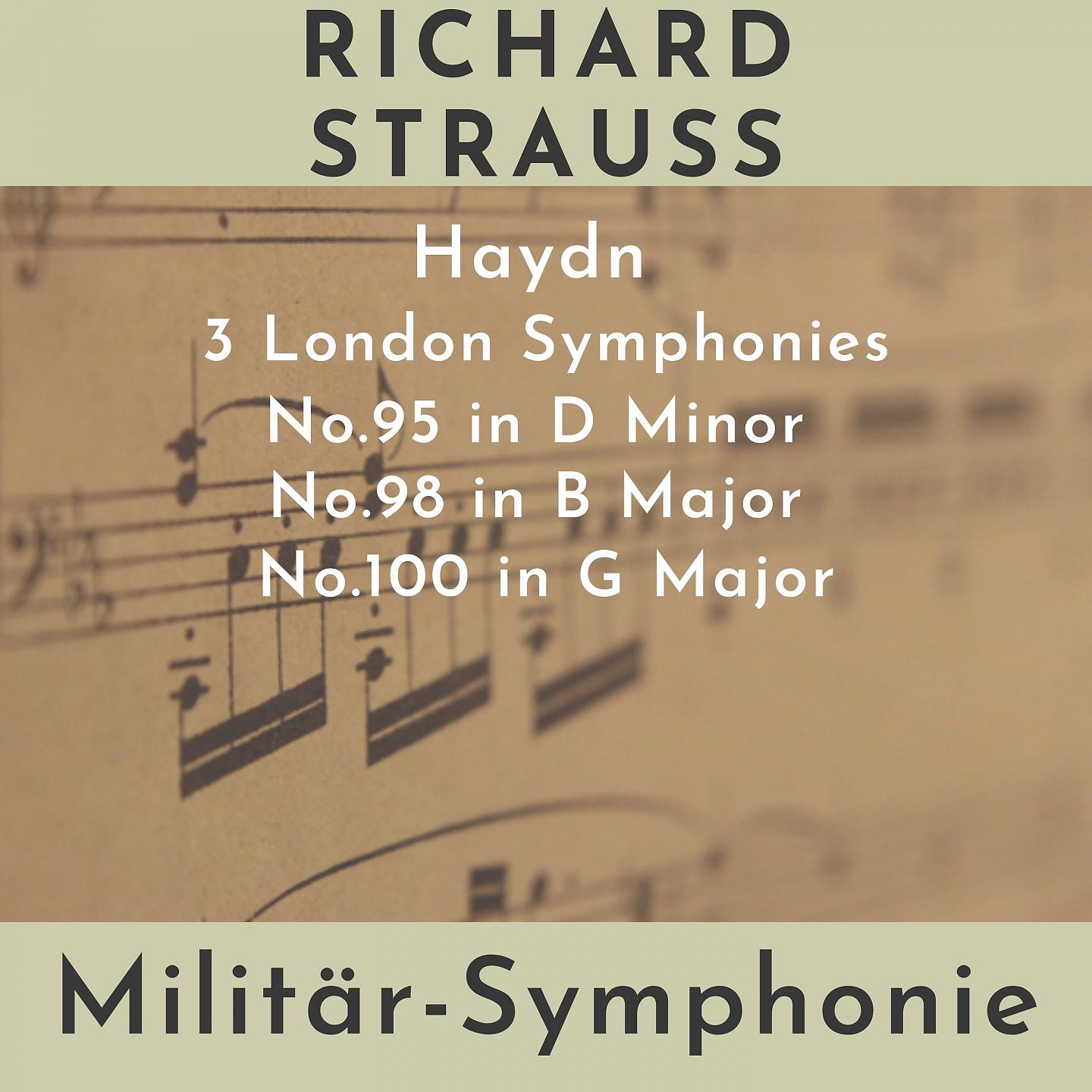 Постер альбома Haydn: 3 London Symphonies