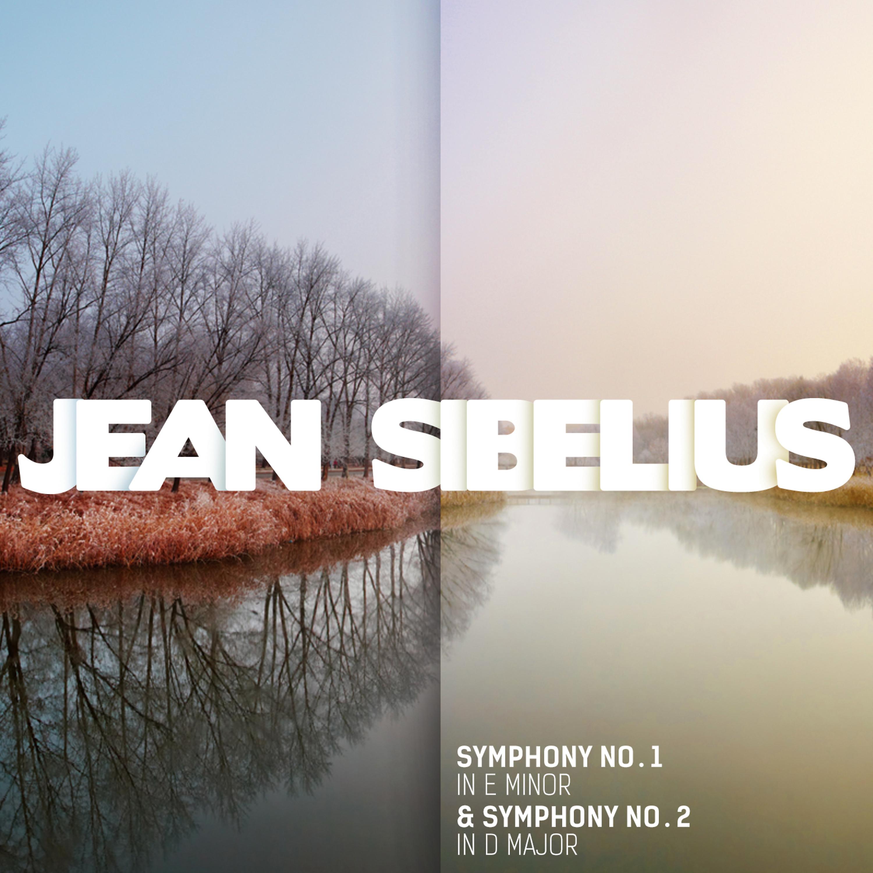 Постер альбома Jean Sibelius: Symphony No. 1 in E Minor & Symphony No. 2 in D Major