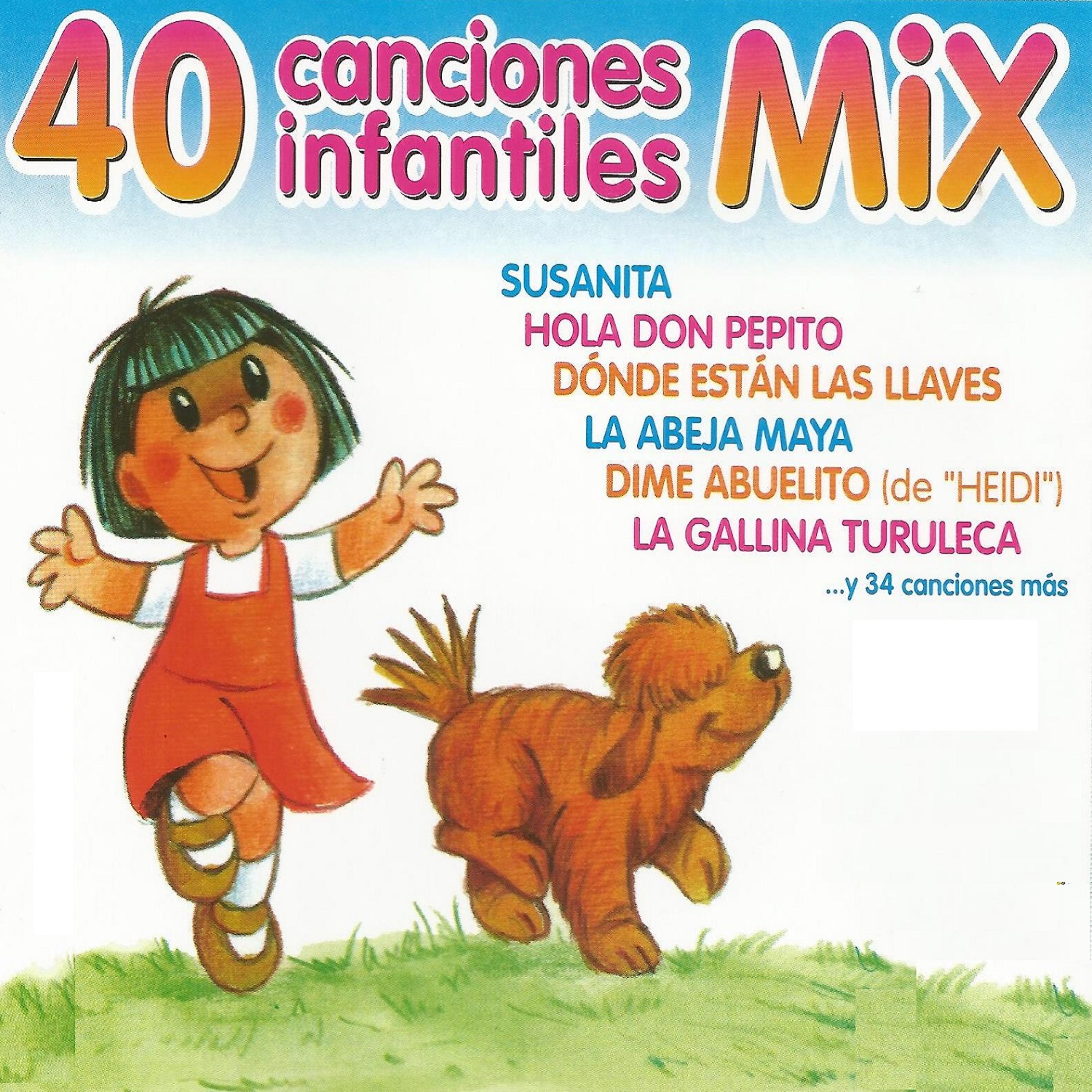 Постер альбома 40 Canciones Infantiles Mix