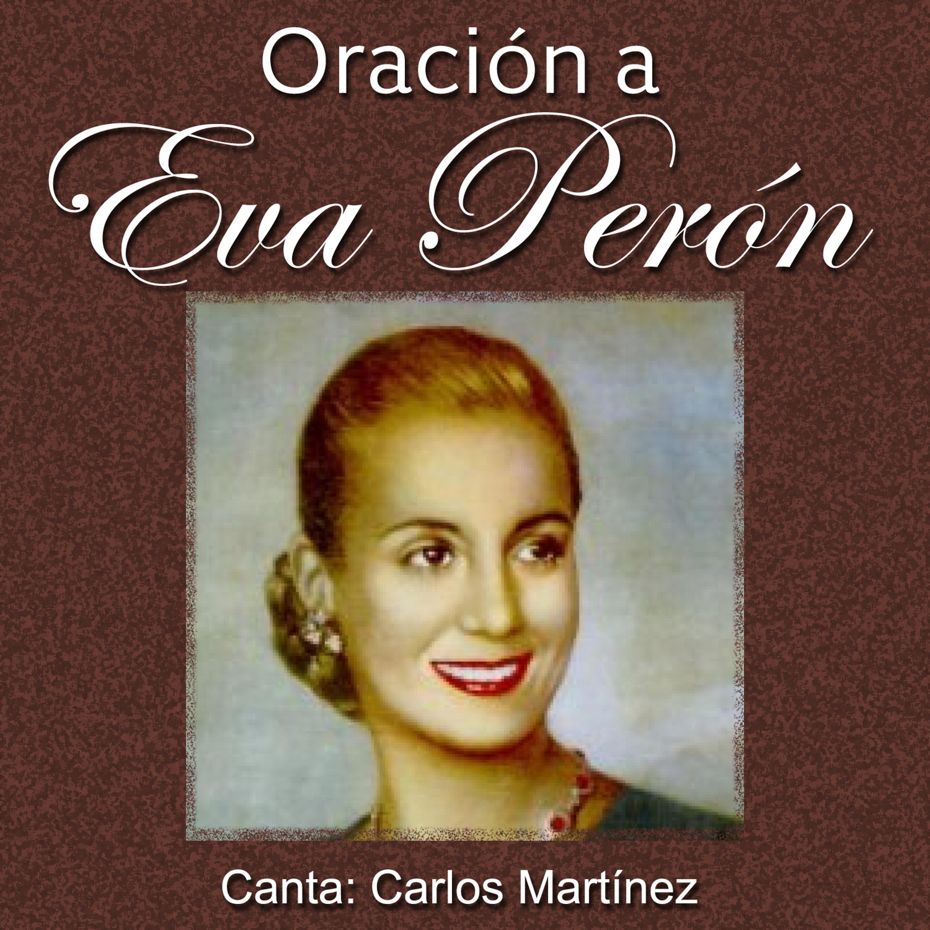 Постер альбома Oración a Eva Perón