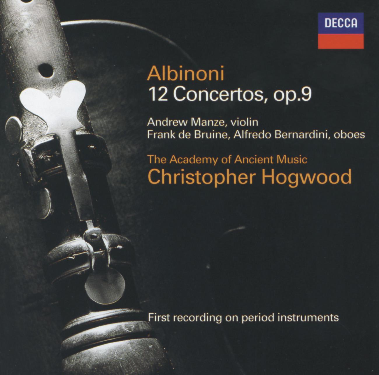 Постер альбома Albinoni: Concertos Op.9 Nos.1-12