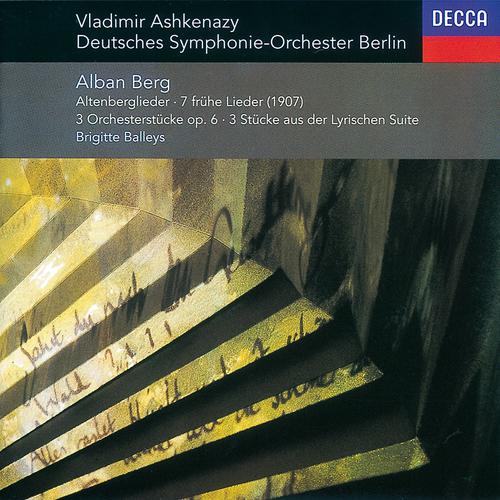Постер альбома Berg: Altenberg-Lieder; 7 Frühe Lieder; 3 Pieces from 'Lyric Suite', etc.