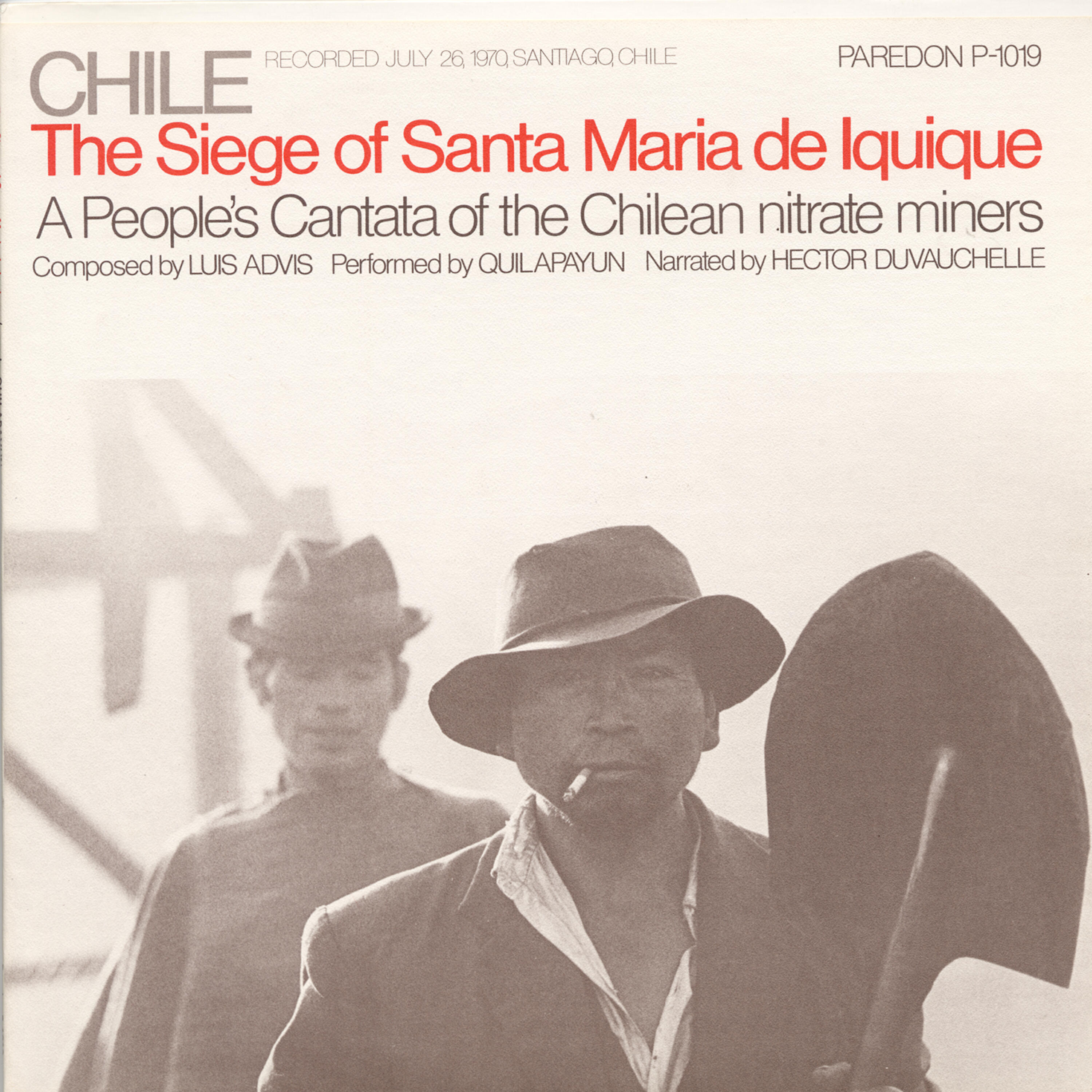 Quilapayun - Chile: The Seige of Santa Maria de Iquique
